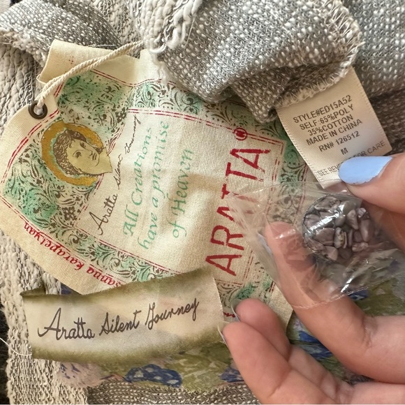 Aratta Silent Journey gray Jacket Medium - Picture 16 of 16